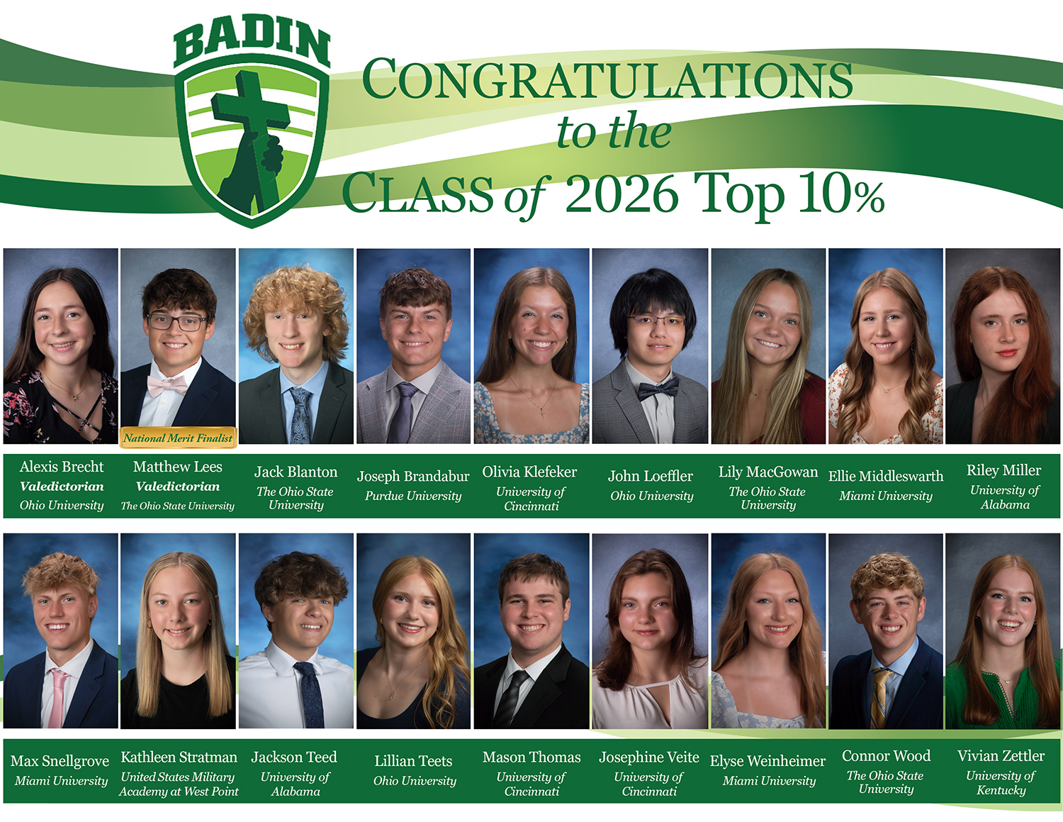 2026 Top of Class composite