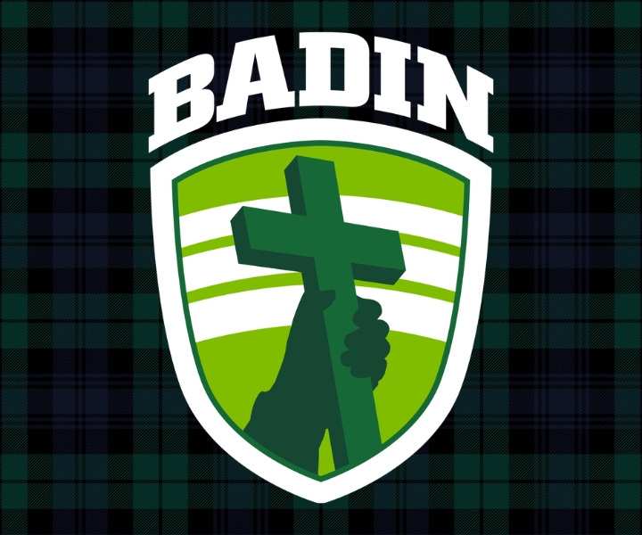 Badin High School logo.