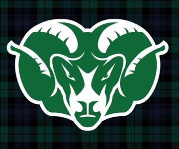 Badin Rams head.